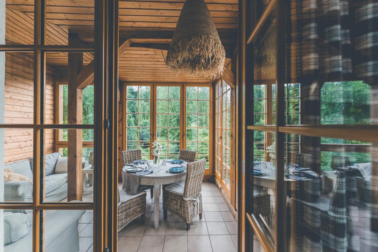 Hotel Lubinowe Wzgorze - Wioska Zdrowia Nałęczów Esterno foto