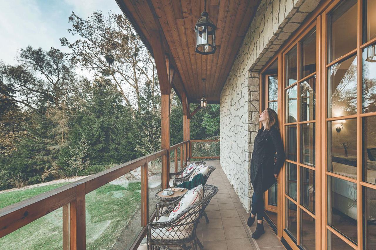 Hotel Lubinowe Wzgorze - Wioska Zdrowia Nałęczów Esterno foto