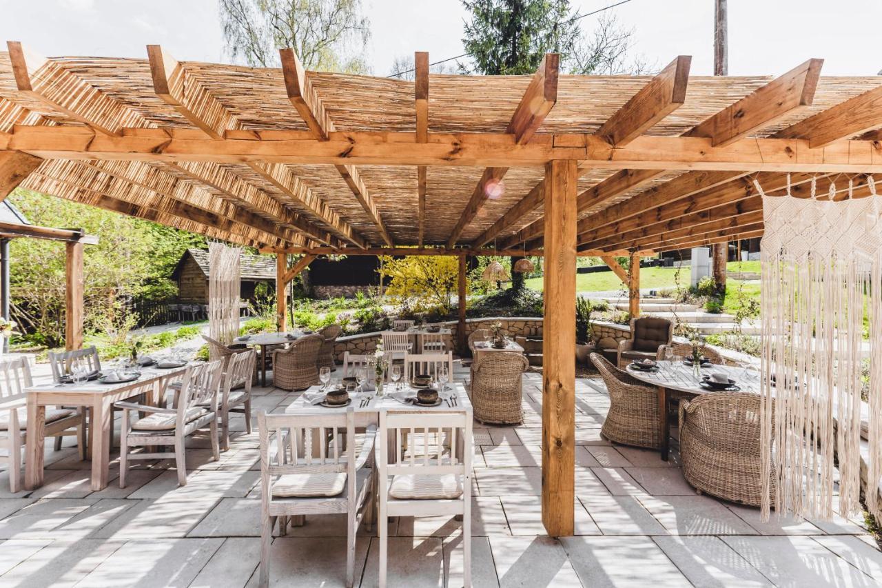Hotel Lubinowe Wzgorze - Wioska Zdrowia Nałęczów Esterno foto
